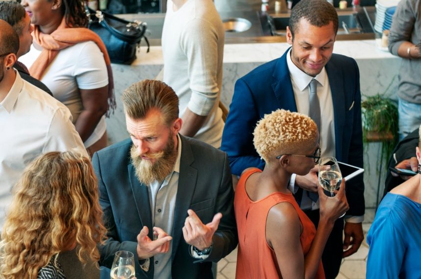 diverse-business-people-dinner-party Globalquest Solutions